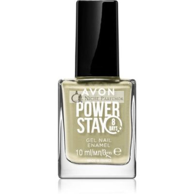 Avon Power Stay Körömlakk - Kristályok és Zsálya, 10 ml