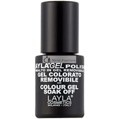 Layla Cosmetics Gél Körömlakk Nr. 201, Könnyen Alkalmazható, 10ml