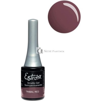 Estrosa Tribal Red Fél-Állandó Gél Körömlakk 14ml