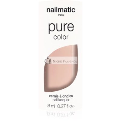 Nailmatic Pure Color Körömlakk - ELSA-Beige Átlátszó / Áttetsző Bézs, 8 ml