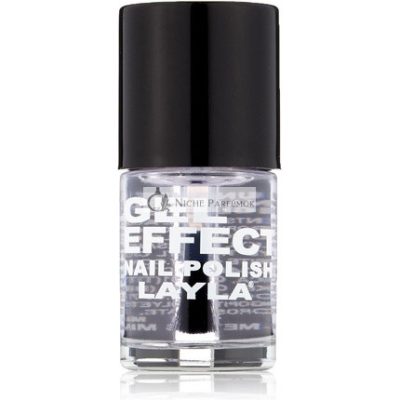 Layla Cosmetics Gel Effekt Körömlakk TOP Coat, 0.01
