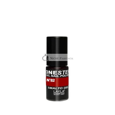 One Step Gel Körömlakk 3 az 1-ben Könnyen Alkalmazható Hosszantartó Magas Pigmentálás 5ml Layla Cosmetics N.082 82 GOBI DESERT