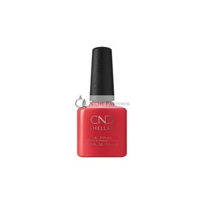 CND Shellac Soft Flame Vörös Körömlakk, 1ml