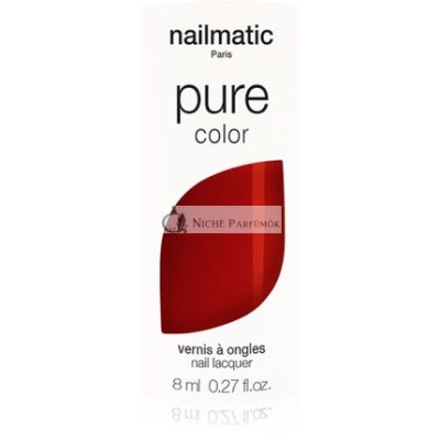 Nailmatic Pure Color Körömlakk PETRA - Piros, 8 ml