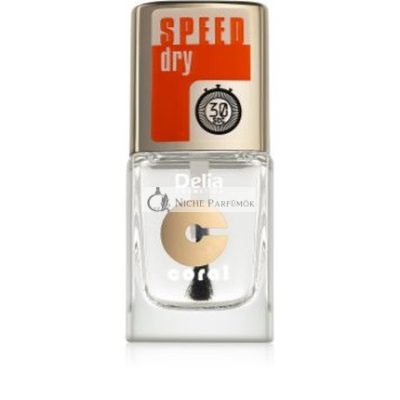 Delia Cosmetics Speed Dry - Gyorsan Száradó Körömlakk Védő, 11ml