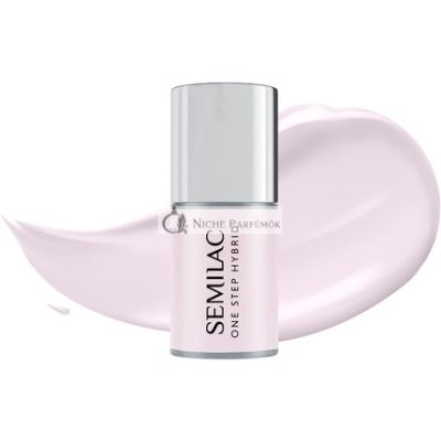 Semilac One Step Hybrid Körömlakk 3 az 1-ben Kókusz Krém 5ml