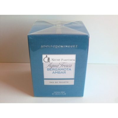 Adolfo Dominguez Agua Fresca Bergamota Ambar EDT Spray, 120 ml