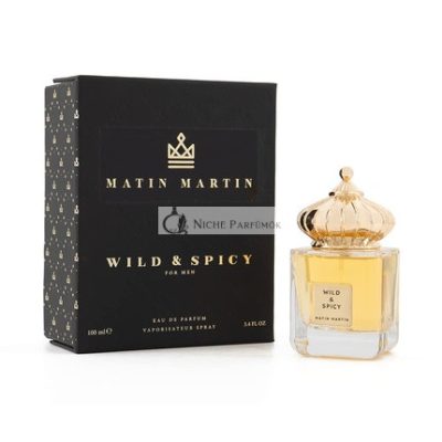 Matin Martin Wild & Spicy Eau de Parfum férfiaknak, 100ml