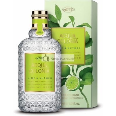 4711 Acqua Colonia Lime és Diófű Unisex Eau de Cologne Spray, 170ml