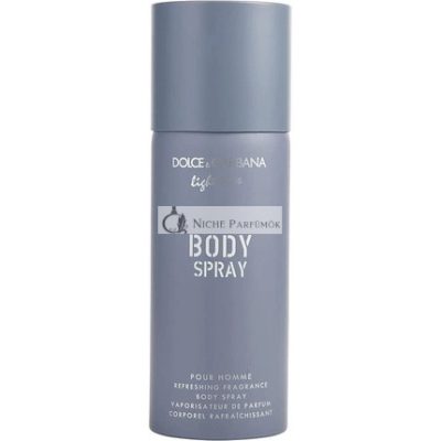 Dolce & Gabbana Light Blue pour Homme Body Spray, 125ml