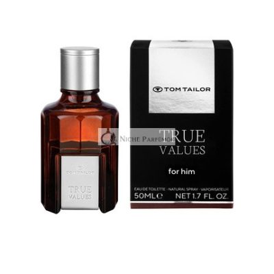 TOM TAILOR True Values for Him Eau de Toilette, 50ml