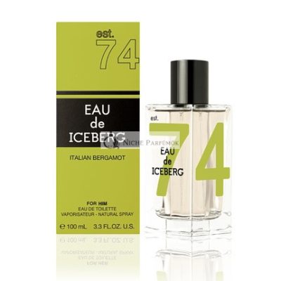 EAU de ICEBERG Olasz Bergamott Eau de Toilette 100 ml