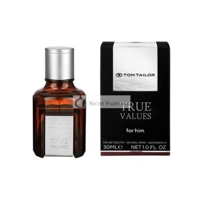 TOM TAILOR True Values Férfi Eau de Toilette, 30ml
