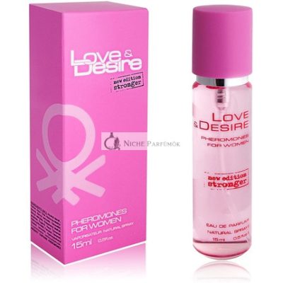 Love & Desire Woman Eau de Toilette Pheromone, 15ml