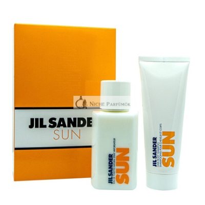 Jil Sander Sun Eau de Toilette 75 ml, tusfürdővel