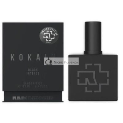 Rammstein Kokain Black Intense Limitált Kiadás Eau de Parfum - 100 ml