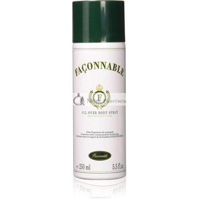 Faconnable Classic All Over Body Spray, 250 ml