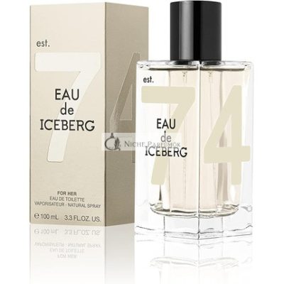 ICEBERG Eau de Iceberg Femme Női Eau de Toilette, 100ml