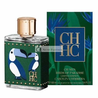 Carolina Herrera Ch Men Birds Of Paradise Eau de Parfum Spray, 100ml Limitált Kiadás