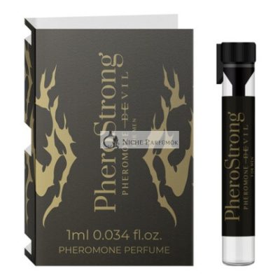 DEVIL Parfüm Pheromonokkal Férfiaknak Szexuális Aphrodisiák 1ml