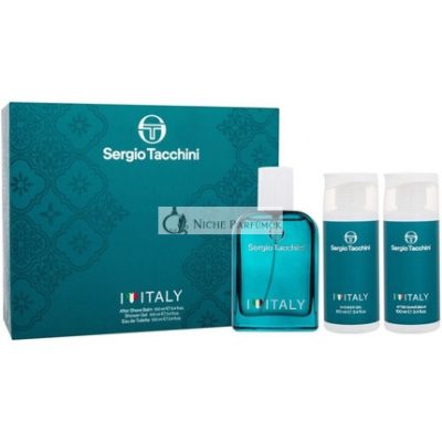 Sergio Tacchini I Love Italy Eau De Toilette Férfiaknak, 100ml