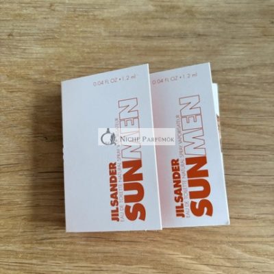 Jil Sander Sun Men Eau De Toilette Spray 2x 1.2ml
