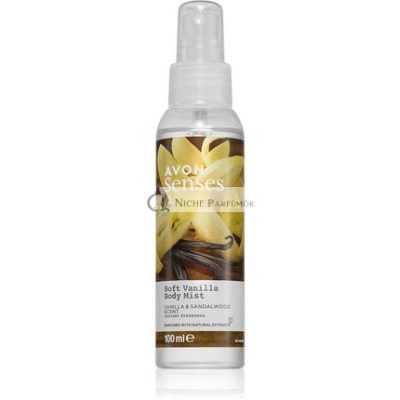 Avon Naturals Care Vanília és Szantálfa Frissítő Testpermet - 100 ml