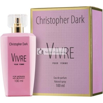 Christopher Dark Vivre Pour Femme Eau De Parfum Női 100ml