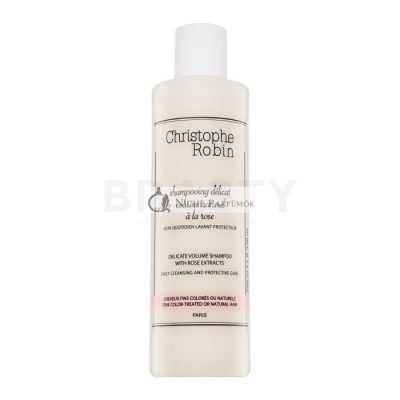 Christophe Robin Delicate Volumizing Shampoo tápláló sampon vékony szálú volumen nélküli hajra 250 ml