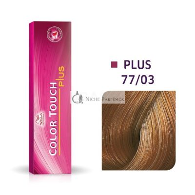 Wella Professionals Color Touch Plus professzionális demi-permanent hajszín 77/03 60 ml