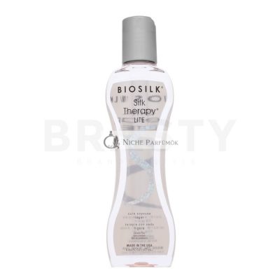 BioSilk Silk Therapy Lite öblítés nélküli kondicionáló haj regenerálására, táplálására és védelmére 167 ml