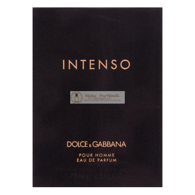 Dolce & Gabbana Pour Homme Intenso Eau de Parfum férfiaknak 75 ml