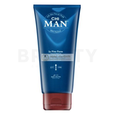 CHI Man In Fine Form Natural Hold Gel hajzselé könnyű fixálásért 177 ml