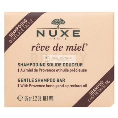 Nuxe Rêve De Miel Gentle Shampoo Bar szilárd sampon tápláló hatással 65 g