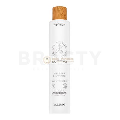 Kemon Actyva Purezza Shampoo mélytisztító sampon korpásodás ellen normál és zsíros hajra 250 ml