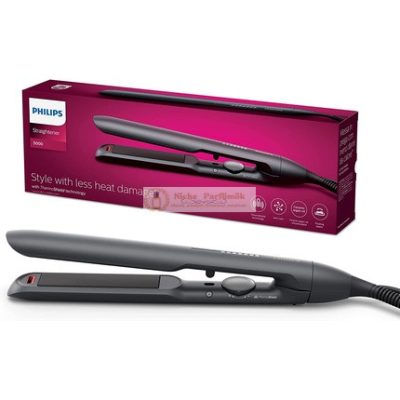 Philips 5000 Sorozat Hajegyenesítő ThermoShield Technológiával, Fekete, BHS510/00