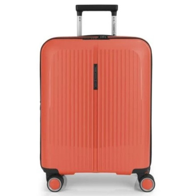 Brooklyn korall S Ryanair 55x40x20 bővíthető bőrönd, kabinbőrönd