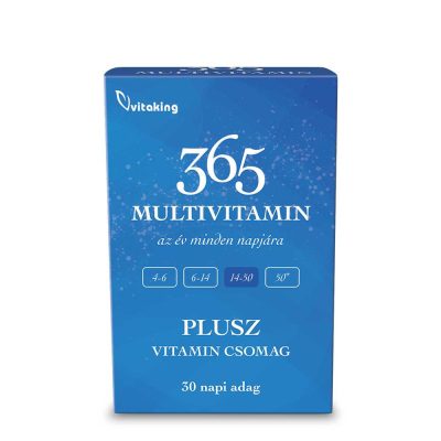 Vitaking 365 Plusz Multivitamin csomag 30 napi adag