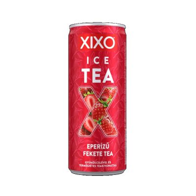 Xixo Ice Tea 0,25L - Black Strawberry (Visszaváltási díjas)