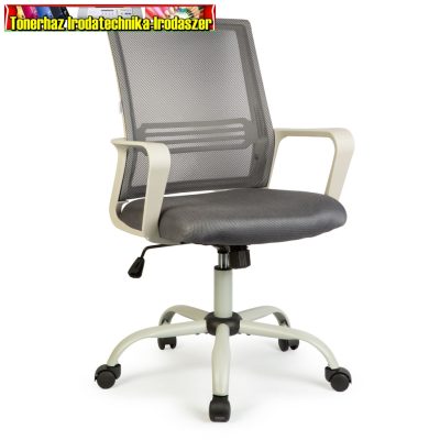 BMD1119B Irodai forgószék - fix karfával - szürke - 70 x 51 / 52 x 50 cm