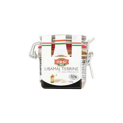 ORSI Libamáj terrine fűszeres 180g