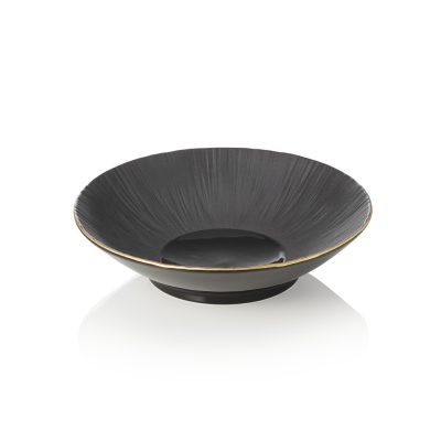 Maya Kuro aranyperemes tál 22,5 cm 750 ml porcelán - Német minőség