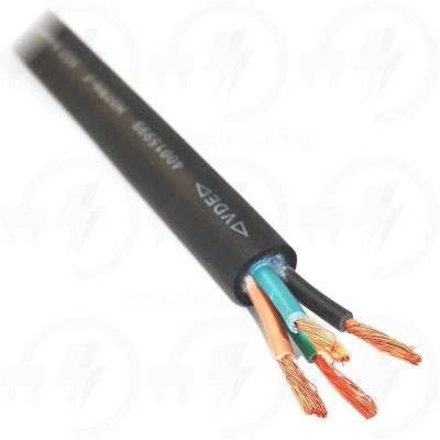 Elektromos gumikábel 4x1.5mm H07 RN-F 