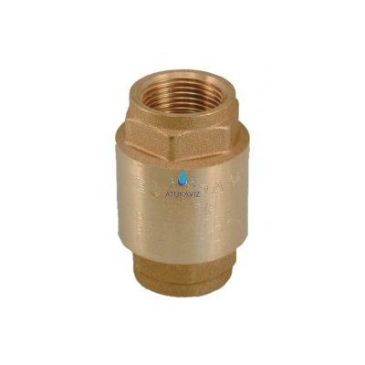 Réz visszacsapó szelep 1"