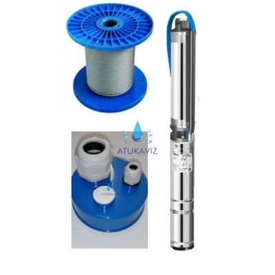 ZDS QPGo 1-12 7,5bar + 30M A4 drótkötél