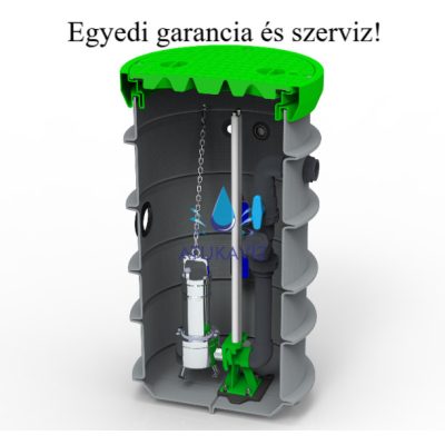 Dab Feka VS 750 600X1500 szennyvízátemelő Ropump