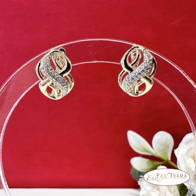 14K Gold filled, bőrbarát fülbevaló - Donatella