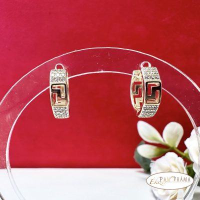 14K Gold filled, bőrbarát fülbevaló - Diana