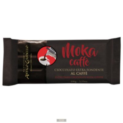 Antico Castello kávés étcsokoládé, 100g