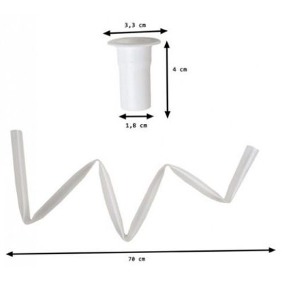 Tega Baby leeresztő szett babakádhoz – univerzális vízelvezető rendszer